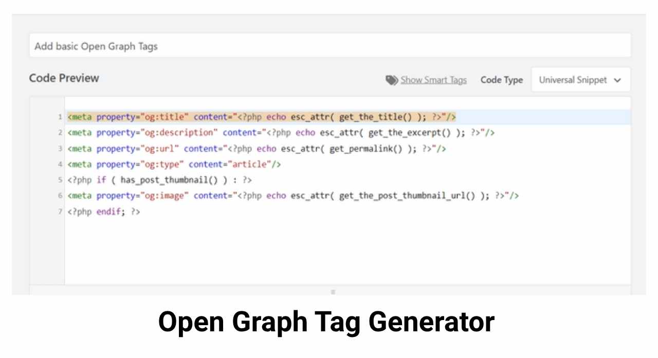 Open Graph Tag Generator – Optimize Your Social Sharing Instantly