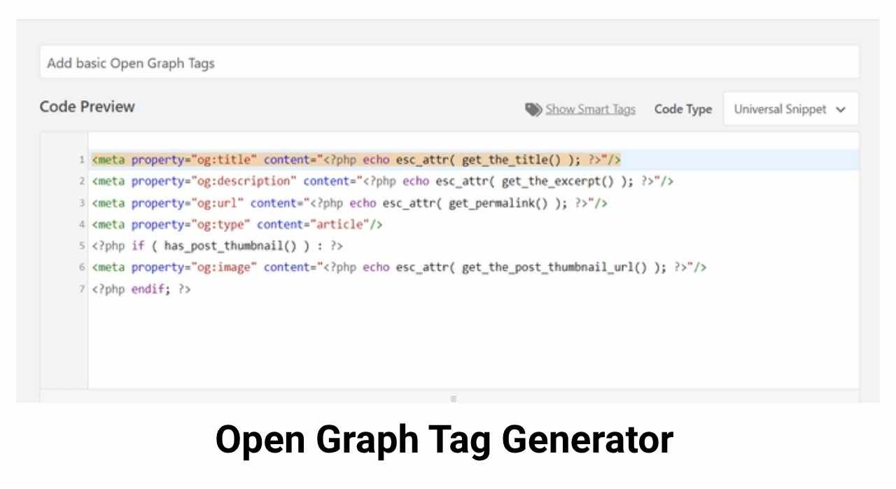 Open Graph Tag Generator – Optimize Your Social Sharing Instantly