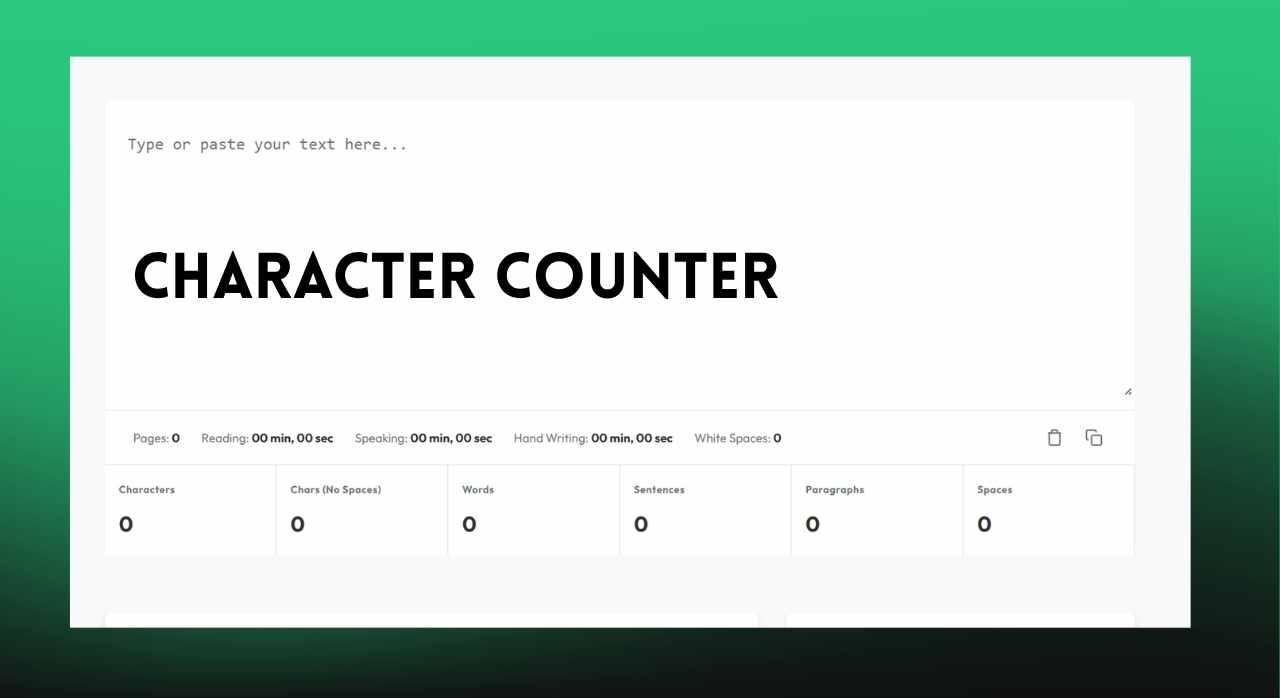 Why Online Character Count Tools Are Essential for Writers and Social Media Managers